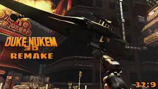 DUKE NUKEM 3D remake!! (serious duke) Episode 1 5120x1440