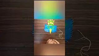 Facemask #peacockfacemask #peacock #peacockcraft #diy #craft #papercraft