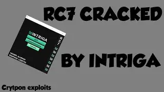 (PACTHED)ROBLOX Exploit/Hack RC7 CRACKED BY INTRIGA