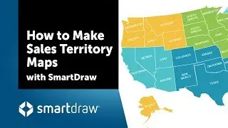 How to Make Sales Territory Maps with SmartDraw
