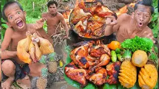 Mrr Cooking Food-Wilderness Cooking-Jungle Cooking Channel   Cook thing Chiken.