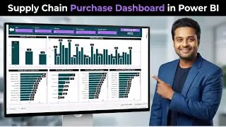 Create a POWER BI Supply Chain Dashboard | Inventory Management, DAX, Data Modeling