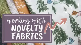 NOVELTY FABRICS: how to tone down themed fabrics in your quilt top