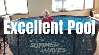 Summer Waves Framed Pool - Setup and Review