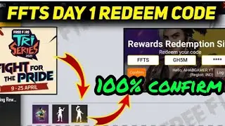 FFTS DAY - 1 REDEEM CODE TODAY LIVE 🔴 || 9 APRIL 2021 REDEEM CODE TRI SERIES