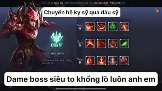 Mu khởi nguyên | Chuyển hệ đấu sỹ dame boss siêu to khổng lồ | Tam Thái Tử