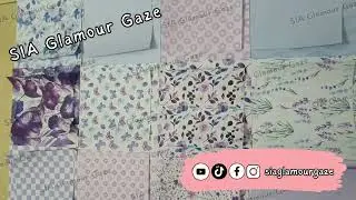 6 x 6 inch 24 Sheets Pattern paper / Craft Paper Pack Scrapbooking