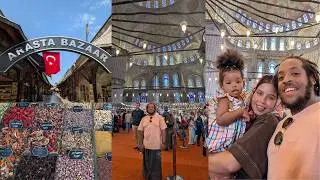 A trip to the Blue Mosque and Arasta Bazaar in Istanbul Turkey