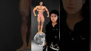 Michael jackson Taught Ronnie coleman to MOONWALK