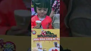 Happy halloween with Jollibee Pumpkin - ThyVy Tv #thyvytv #shorts #halloween #jollibee #pumpkin