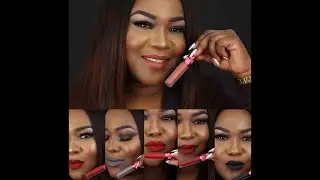 $1:13 Lime Crime Dupes!! AliExpress Lip Swatches & Review WOC