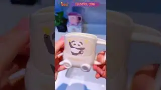 Kids Toothbrush Cup with Holder &ndash; Cute Design Kids Will Love #FunBrushing