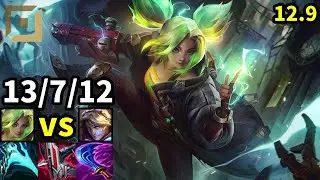 Zeri ADC vs Ezreal - KR Master | Patch 12.9