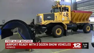 ‘Ready for the next snowmageddon:’ RIC prepares for extreme winter storm hitting Virginia