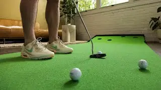 Practice Long Putts at Home with the BirdieBall PuttUp&reg;