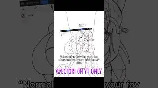 Scoliosis really isn't fun- anyways here's my excuse to draw esc again #artist #scoliosis #art