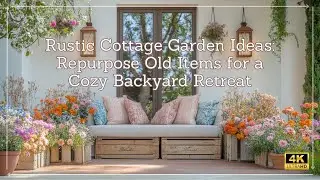 Rustic Cottage Garden Ideas: Creative Ways to Repurpose Old Items for a Cozy Backyard Retreat