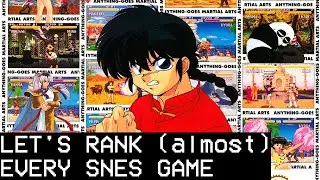 Which of These Ranma &frac12; Games Was the Good One? (without a Jump Button) | LET'S RANK SNES (Part 84)