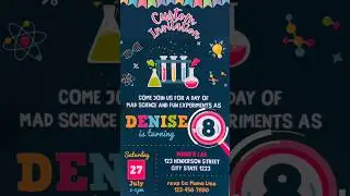 Mad Science Party Decorations | Kids Party Ideas