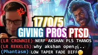 I COMPLETELY STOMPED REKKLES AND CROWNSHOT WITH MY AKSHAN | Phantasm