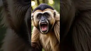 Интересные факты о гиббонах #shorts  #shortsvideo  #shortsyoutube #animals #животные