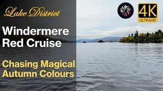 Windermere Lake Cruises | Red Cruise | Bowness to Ambleside | Lake District England UK | 4K UHD