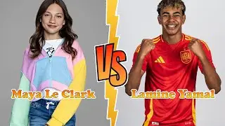 Maya Le Clark (Chloe Thunderman) VS Lamine Yamal Transformation ★ From Baby To 2024