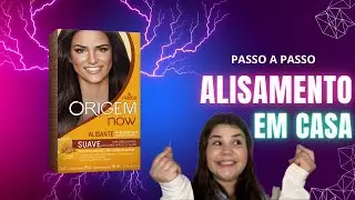 Passo a passo de como usar o alisante da origem sem quebrar os cabelos .PASSO A PASSO
