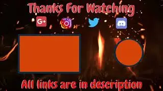 Best Simple Flame Outro Template Download ll Download Link In Description ll