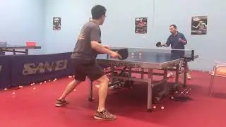 FH Flick FH Drive and BH BackSpin FH Loop Tactics 001 - Harry Table Tennis Training