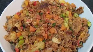 FRY SMOKED FISH (SHARK) RECIPE 🇬🇧🇬🇾🙏&hearts;️