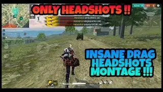 BEST DRAG-HEADSHOTS HIGHLIGHTS !! Free Fire Battlegrounds !! Gamingwithrakesh !!!