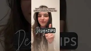 ❌Don&rsquo;t make your wardrobe #designtips #designvideo #shortsvideo #youtubeshorts #interior #tips #tip