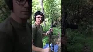 CMMG FDE #AR15 @50yards / 150ft @ Private Range #shooting #556 #sundayfunday #trump