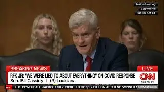 Sen. Bill Cassidy (R,LA) vs RFKjr at Senate Hearing (2025-9-4)