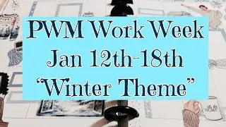 PWM Work Week! Jan 12th-18th| Classic Happy Planner