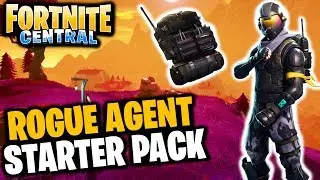 ROGUE AGENT - STARTER PACK (Gameplay) // Fortnite Battle Royale