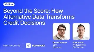 Credit Scoring Reinvented: AI + Alternative Data in Action | Live Webinar