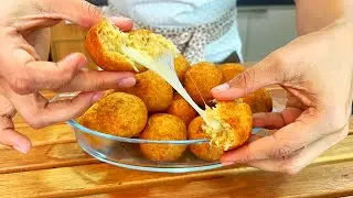 BOLINHO DE FRANGO COM QUEIJO | f&aacute;cil r&aacute;pido e saboroso