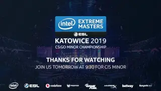LIVE: Winstrike vs Gambit - IEM Katowice CIS Minor 2019 - Day 3