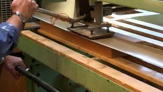 Ponceuse a bande SAMCO avec Chariot / SAMCO Belt Sanding Machine with Cart