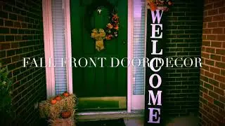 Fall 2019 Front porch decor