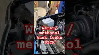 Самодельный бак для воды/метанола на 3 галлона выглядит потрясающе, пора приступать к сварке плас...