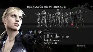 Resident Evil 5 PC - The Mercenaries No Mercy - Prison - Jill Battlesuit - 800k