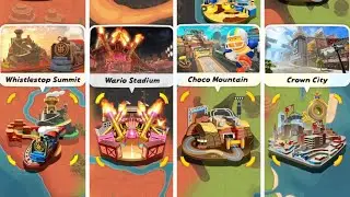 [2 Player] Time Trials Set 2 | Mario Kart World