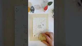 Karte basteln: Lebe, liebe, lache &ndash; einfache DIY-Idee f&uuml;r Gl&uuml;ckwunschkarten #shorts  #diy