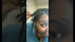 Loc journey ✨10 mths! #locs #locjourney #starterlocs #natural