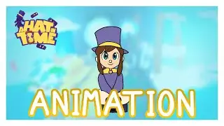 Hat Kid Goes For a Spin - A Hat in Time [Animation]