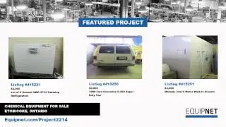 Chemical Equipment for Sale