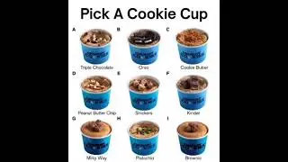 Pick A Cookie Cup!